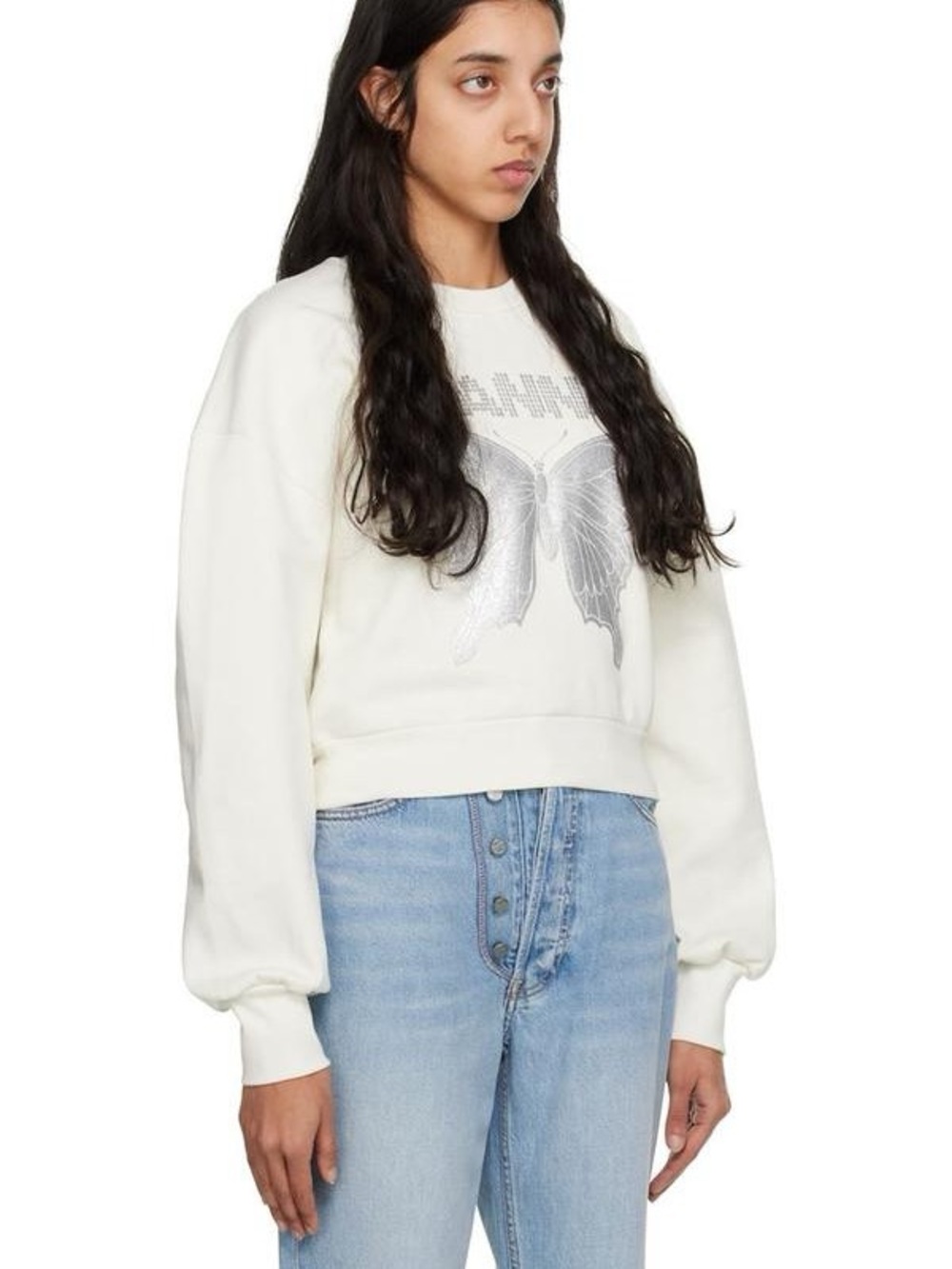 Ganni Butterfly Sweatshirt - Picture 2 of 11